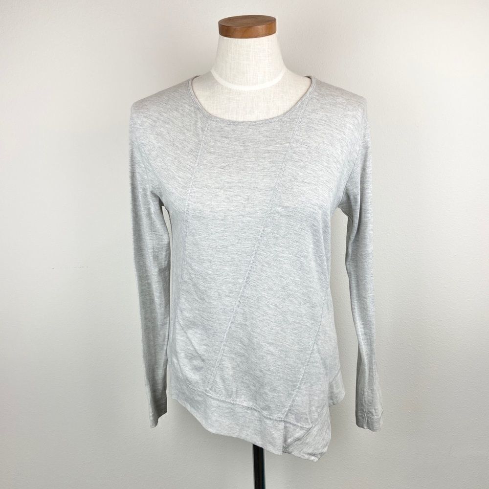 Lisa Todd Asymmetric Hem Long Sleeve Top